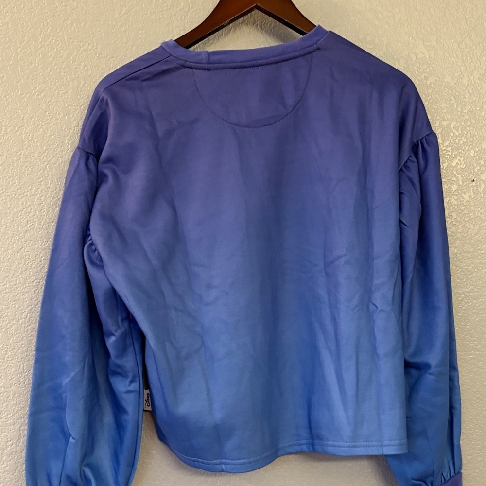 Disney Her Universe Purple and Blue Disneyland Castle Scene Sweatshirt - Picture 13 of 16